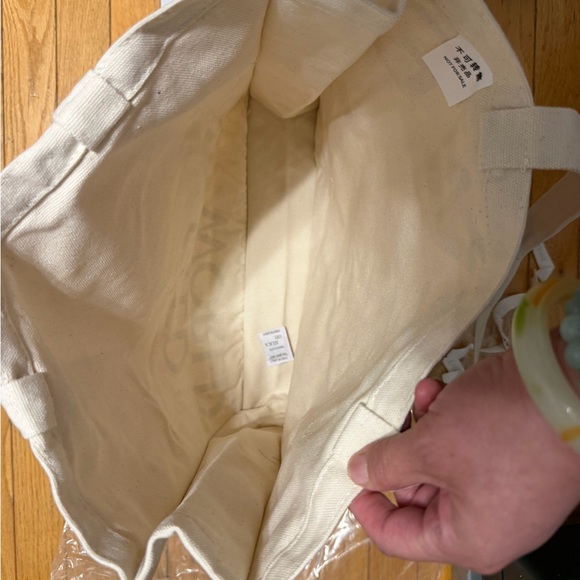 Loewe Beige Tote with Colorful Art Design - Picture 7 of 7